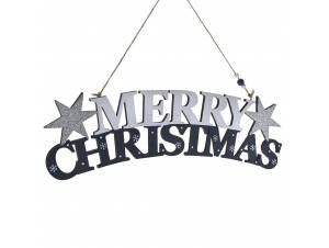 Μαύρο ξύλινο κρεμαστό MERRY...