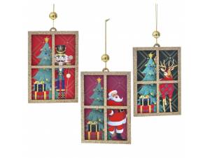 Ξύλινο κρεμαστό παράθυρο...