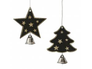 Μαύρα κρεμαστά στολίδια...