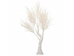Λευκό φωτιζόμενο δέντρο 220...