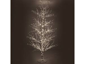 Λευκό φωτιζόμενο δέντρο 280...
