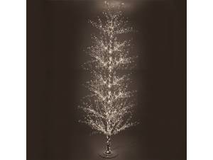 Λευκό φωτιζόμενο δέντρο 380...