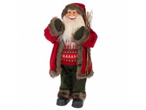 Κόκκινος υφασμάτινος άγιος...