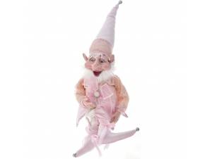 Ροζ βελούδινο ξωτικό ELF 40...