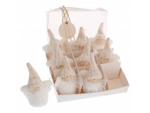 Σετ 9 λευκά υφασμάτινα...