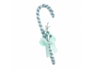 Γαλάζιο λευκό μπαστούνι 30 εκ.