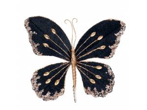 Μπλε βελούδινη πεταλούδα με...