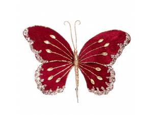 Μπορντό βελούδινη πεταλούδα...