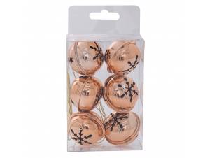 Σετ 6 μπρονζέ μεταλλικά...