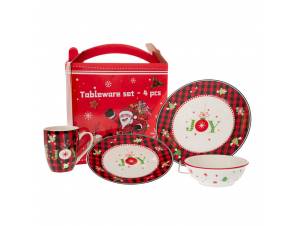 Σετ 4 Κεραμικό Σερβίτσιο Με...