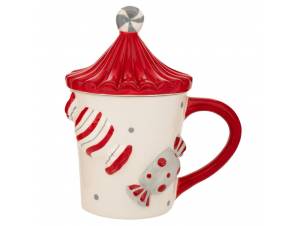 Λευκή κόκκινη κεραμική...