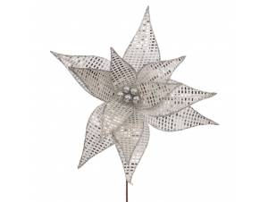 Ασημί αλεξανδρινό κλαδί με...