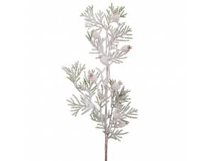 Χιονισμένο κλαδί με λευκά...