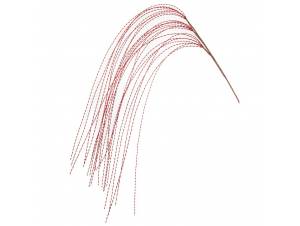 Κόκκινο μεταλλιζέ κρεμαστό...