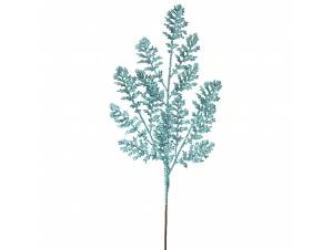 Τουρκουάζ GLITTER κλαδί 55 εκ.