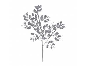 Ασημί φύλλα γκι X3 77 εκ.