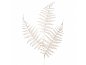 Λευκό κλαδί φτέρη με...