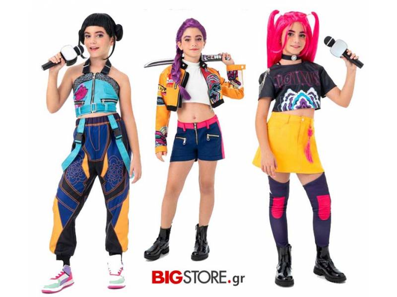 Παιδική Στολή IDOLX K-pop Star Singer Hunter