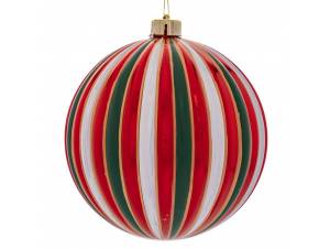 Τρίχρωμη πλαστική μπάλα 12 εκ.