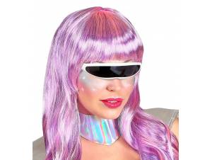 Αποκριάτικα Γυαλία Space Λευκά