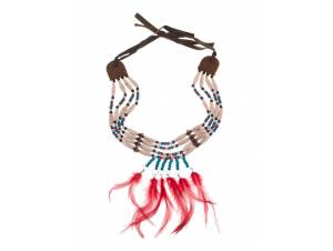 Κολιέ Ινδιάνας Με Φτερά