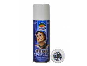 Σπρέι Μαλλιών Ασημί Glitter...