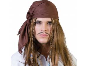 Περούκα Πειρατή Με Μπαντάνα