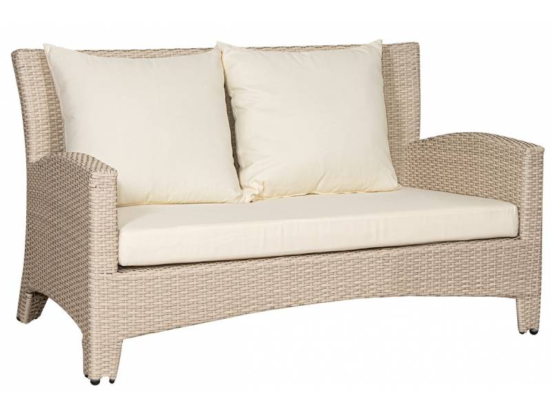 Διθέσιος Καναπές Rattan έπιπλα κήπου bigstore.gr