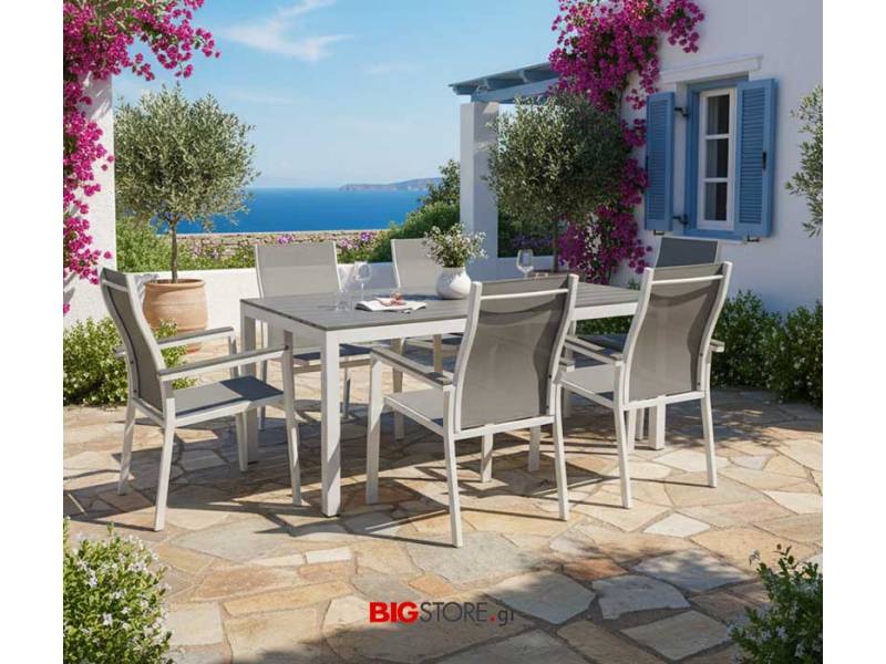 τραπεζαρία-αλουμινίου-polywood-bigstore.gr