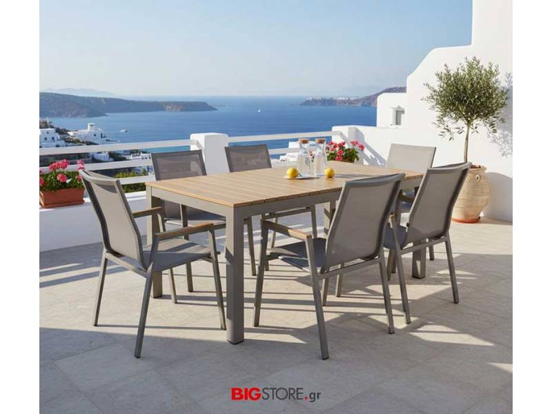 τραπεζαρια_επεκτεινόμενη_αλουμινιο_polywood_bigstore.gr
