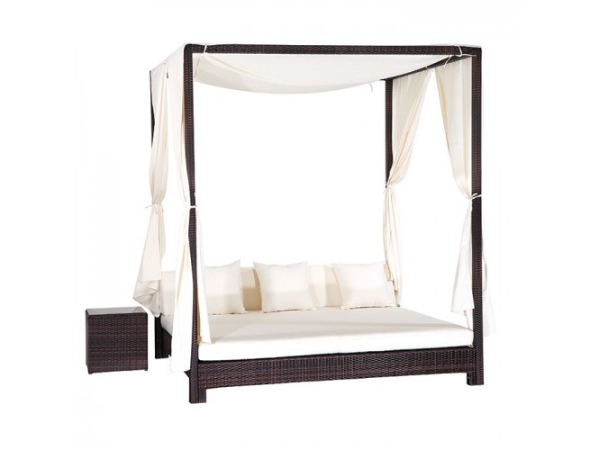 Daybed 489 Διπλή ξαπλώστρα με κιόσκι