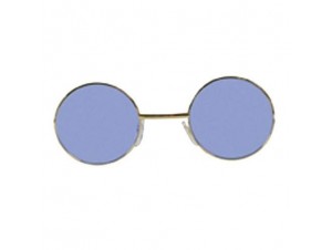 Μπλε στρογγυλά γυαλιά