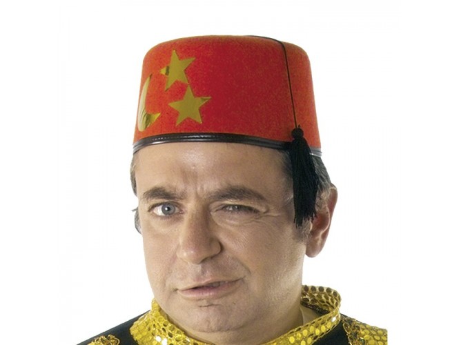 Αποκριάτικο καπέλο φέσι Τούρκου