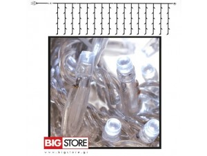 Διάφανη Κουρτίνα συμμετρική 740 LED 4x3.3 m επεκτεινόμενη Διάφανη Κουρτίνα συμμετρική 740 LED 4x3.3 m επεκτεινόμενη