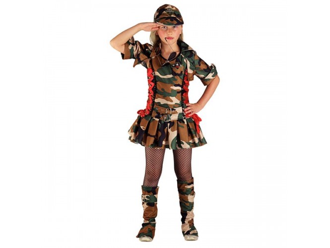 Αποκριάτικη στολή Fancy Soldier Girl