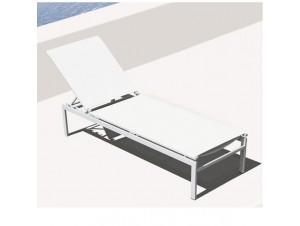 SLING White Ξαπλώστρα Κήπου Πισίνας SLING White Ξαπλώστρα Κήπου Πισίνας