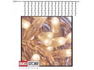 Λευκό θερμό κουρτίνα συμμετρική 740 LED 4x3.3 m επεκτεινόμενη Λευκό θερμό κουρτίνα συμμετρική 740 LED 4x3.3 m επεκτεινόμενη
