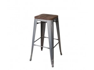 Σκαμπό BAR Μεταλλικό RELIX WOOD Σκαμπό BAR Μεταλλικό RELIX WOOD