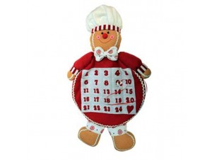 Χριστουγεννιάτικο Λούτρινο Ημερολόγιο Gingerbread Χριστουγεννιάτικο Λούτρινο Ημερολόγιο Gingerbread