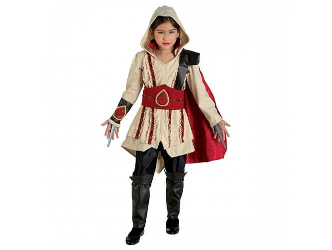 Αποκριάτικη στολή Assassin Red Girl Αποκριάτικη στολή Assassin Red Girl