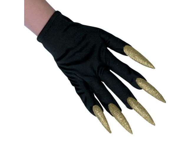 Αποκριάτικα Αξεσουάρ Γάντια με νύχια