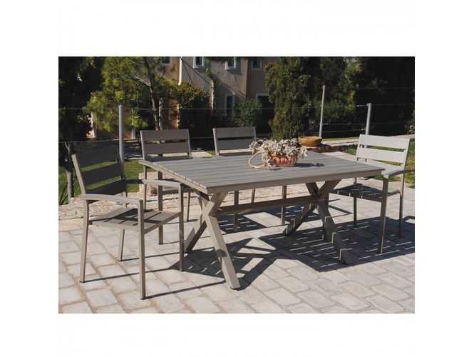 Dining Set Τραπεζαρία Polywood έπιπλα κήπου bigstore.gr