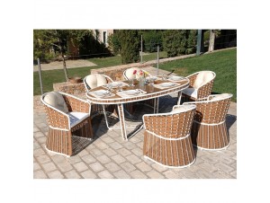 Τραπεζαρία Κήπου Rattan Τραπεζαρία Κήπου Rattan
