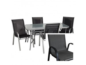 THEROS 120 BL-MBL Set Τραπεζαρία THEROS 120 BL-MBL Set Τραπεζαρία