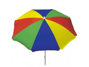 Ομπρέλα Αλουμινίου Σπαστή Στρογγυλή Φ 1