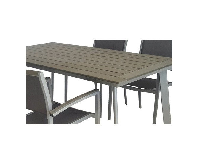 MESSINA Τραπέζι αλουμινίου-polywood έπιπλα κήπου bigstore.gr