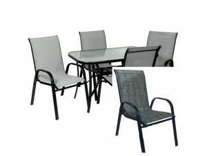 THEROS 120 BL-BBL Set Τραπεζαρία THEROS 120 BL-BBL Set Τραπεζαρία