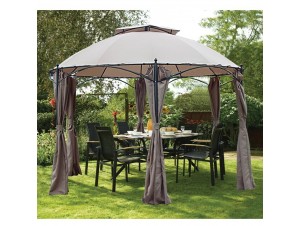 Κιόσκι GAZEBO Κήπου Μπεζ Κιόσκι GAZEBO Κήπου Μπεζ