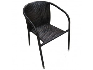 Πολυθρόνα Wicker Καφέ Πολυθρόνα Wicker Καφέ