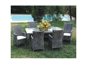 Τραπεζαρία Κήπου Rattan 3578 Set Τραπεζαρία Κήπου Rattan 3578 Set